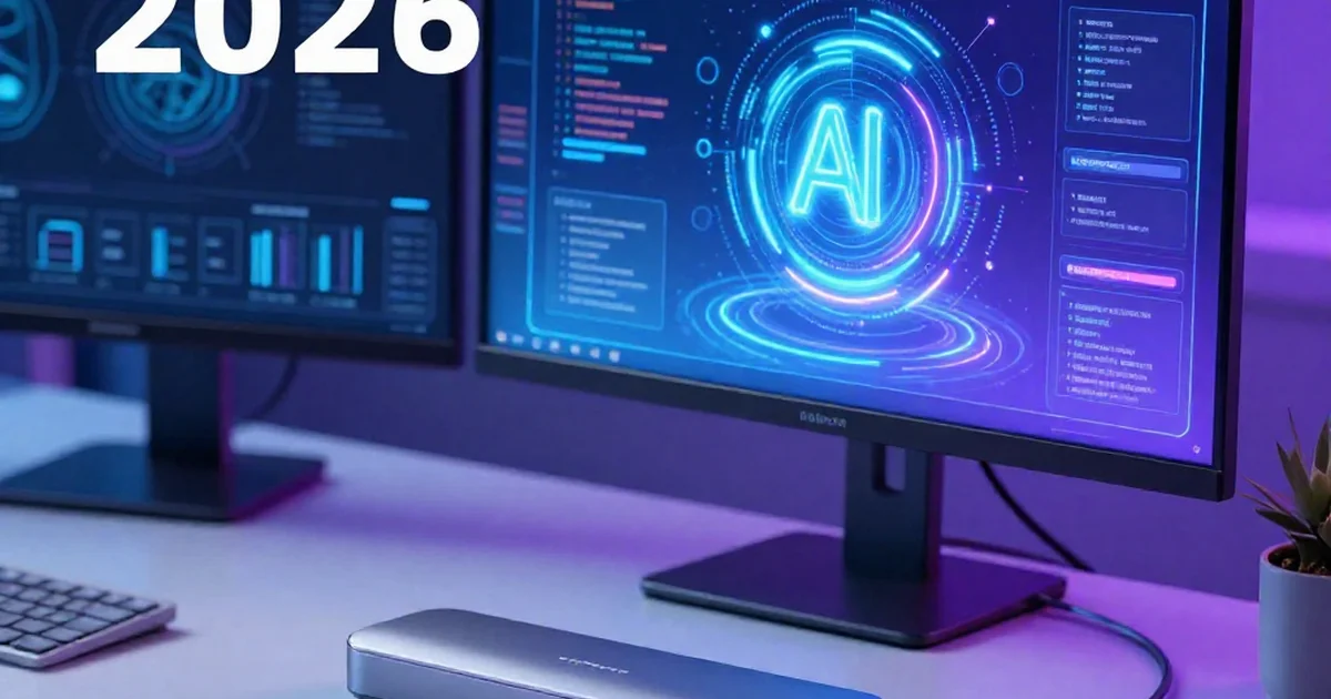 2026년 AI 지원사업 신청 자격과 개발자 업무 자동화 가성비 썬더볼트4 도킹스테이션 추천