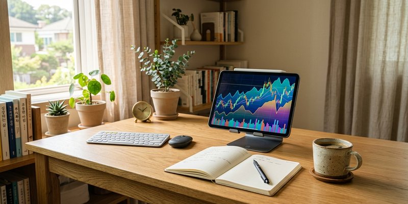 직장인 주식 투자 초보를 위한 HTS 차트 분석법과 가성비 입문용 태블릿 PC 추천