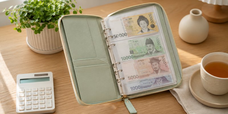 2026년 MZ세대 사이에서 난리 난 현금 챌린지 절약법과 가성비 현금 바인더 추천